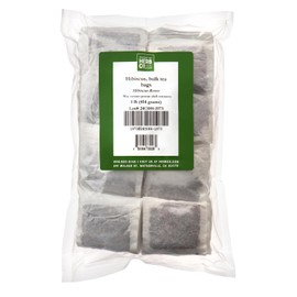 Monterey Bay Herb Co. Hibiscus Tea | 200 Tea Bags | Caffeine Free | Berry-Like Flavor | Rich in Vitamin C