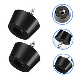 jojofuny 100pcs Rubber Feet Pads for Furniture Leveling Dampening and Noise Reduction Anti- Design for Tables and Chairs for Use