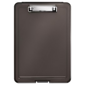 helit H2532009 Clipboard DIN A4 the Clip Grey Translucent Clipboard Drawing Board