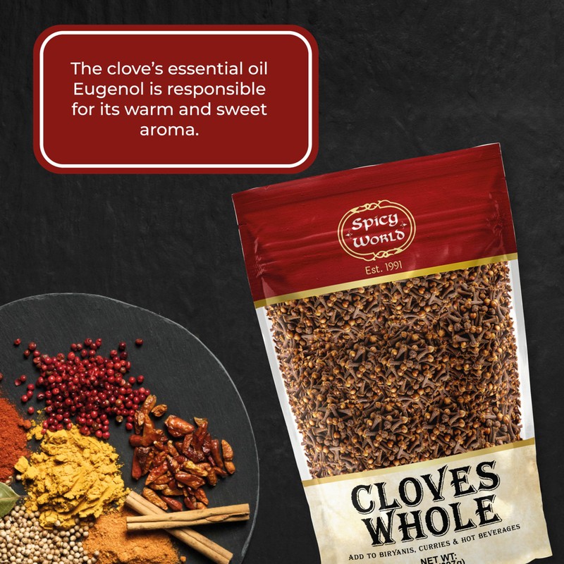 Cloves Whole Bulk 14 Oz Bag - Pure, Non-GMO, Premium