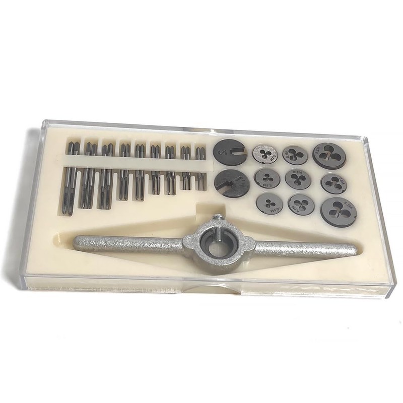 FUZIDDN 31PCS Micro Tap and Die Set M1 to M2.5