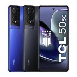 TCL Mobile 50 5G Smartphone, MediaTek Dimensity 6100plus Chipset, 6.56" HDplus 90Hz Display, 128GB, 8GB RAM, 4GB and 4GB RAM Expansion, Dual Camera Hybrid 50MP, Android 14, 5010mAh