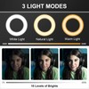 Ring Light for Computer Video Conferencing Recording/Zoom Meeting-10'' Desk Ring