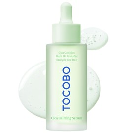 TOCOBO Cica Calming Serum – Korean Vegan Soothing Face Serum with Cica, Tea Tree & Hyaluronic Acid – Lightweight Hydrating Formula for Sensitive Skin, 24-Hour Moisture, Non-Greasy, 1.01 fl.oz.