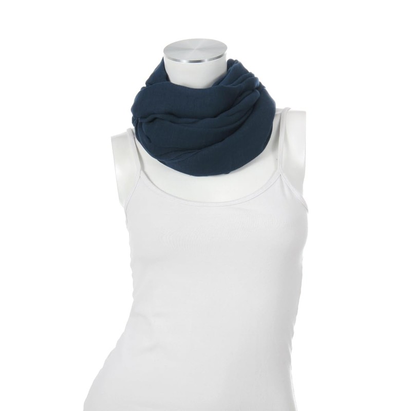 Majea Loop Cary Basic Women's Shawl Women's Scarf Neckerchiefs Plain