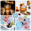 6PCS Moldes De Silicona Para Hielo, Moldes Esféricos Para Hielo