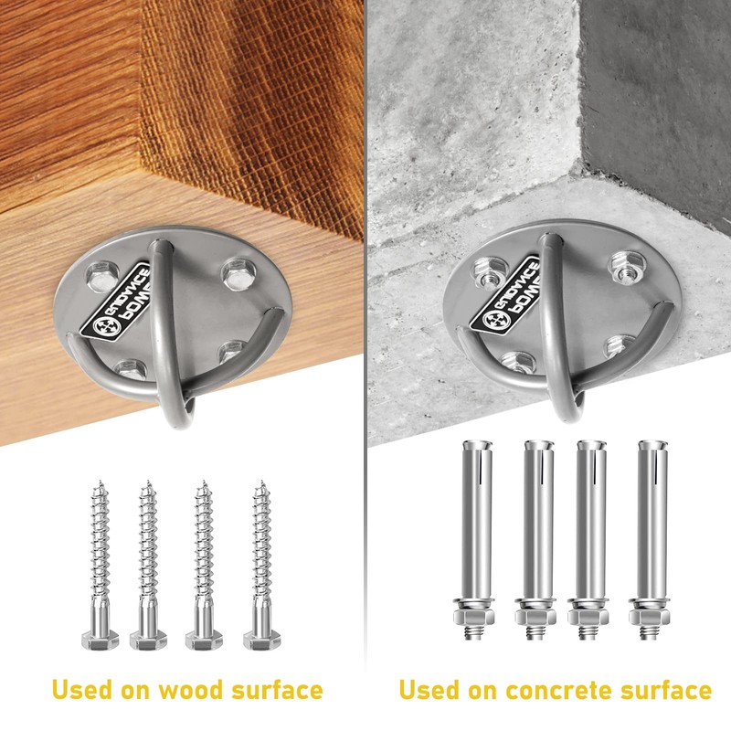 POWER GUIDANCE Wall and Ceiling Mount Bracket for Suspension Straps,