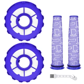 Aryavos Filter Replacements for Dyson DC40, 2 Post-Motor & Pre-Motor Filters for DC42, Total Clean, UP16 Animal, UP19 Ball Multi Floor 2 Vacuum, Compare Part 923587-02 & 922676-01