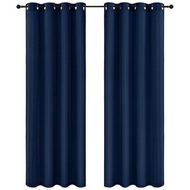 Safdie & Co. Curtain Jacquard Holli 96L Navy