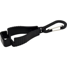 Golf Glove Holder, Clip Type, Carabiner, Work Gloves, Cycling Gloves, Great for Outdoor Activities, Mountain Climbing, Fishing, Wide Range of Occasions, Black