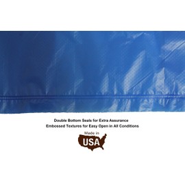 Five Star Pet Purse Style Dispenser with 2 Rolls Made in USA Easy Open Poop Bags Dog Waste Bags (Blue Paw)