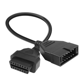 Ieron GM 12-Pin To OBD1 To OBD2 16-Pin Connector OBD1 Adapter Diagnostic Cable Car Universal Conversion Connection Cable