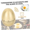 GRIRIW Creative Egg Shape Timer Fun Kitchen Cooking Timer for
