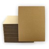 10 EcoSwift 5x7 Corrugated Cardboard Filler Inserts Sheet Pads 1/8" Thick 5 x 7