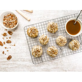 USA Pan Half Sheet Nonstick Roasting and Cooling Rack, Set of 2