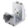 Oblique Hole Drilling Template Pocket Jig Dowel Clamps Device Set
