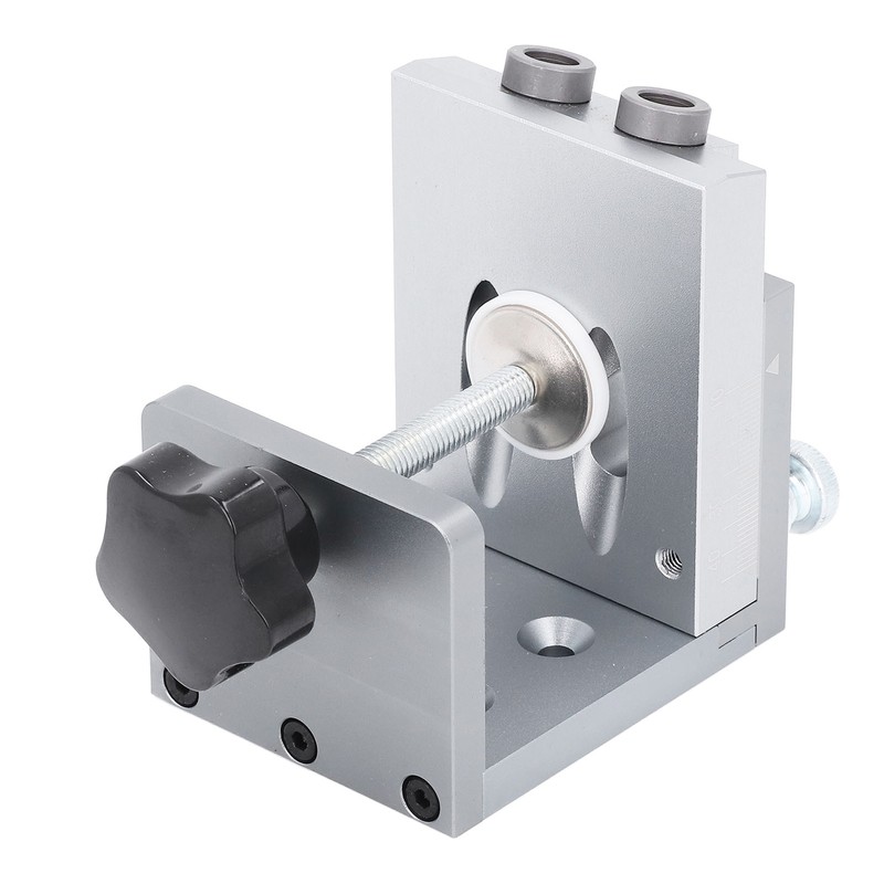 Oblique Hole Drilling Template Pocket Jig Dowel Clamps Device Set