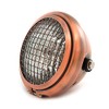 4into1 5.75" Bullet Side Mount Halogen Motorcycle Headlight w/Grill -