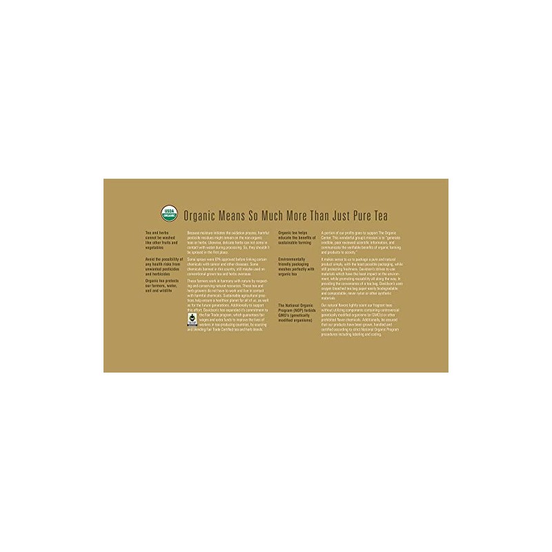 Davidson's Organics, Berry Essence, 100-count Individually Wrapped Tea Bags