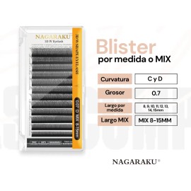 Blister 3d W .07 Nagaraku Clover - Extensiones De Pestañas
