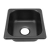 175 * 160 * 70mm Drop in Black Bar Sink,