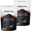 Terrasoul Superfoods Organic Apricots, 4 Lbs (2 Pack) - Sun-dried