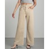 GRAPENT Women's High Waisted Bootcut Jeans - Oversized, Wide Leg,