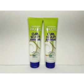 Garnier 2 Garnier Fructis Curl Sculpt Conditioning Cream Gel, 5.1 oz. Each