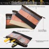 BESARME 6 Pcs Clear Tool Pouch Tool pouch Bags Zipper
