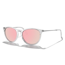 MERRY'S Vintage Polarized Sunglasses for Women Men Retro Round Mirrored Lens Sun glasses UV400