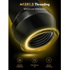 MIKKUPPA 24pcs M12x1.5 Lug Nuts - 3/4" Hex 1.4" Tall