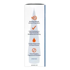 Panoxyl 10% Benzoyl Peroxide Acne Foaming Wash 28 Gr Travel