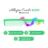 Allegro Combs 6000 Wide Tooth Vented Hair Combs - Set