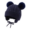 XIAOHAWANG Baby Girls Hat Boys Baby Hat Winter Knitted Hat