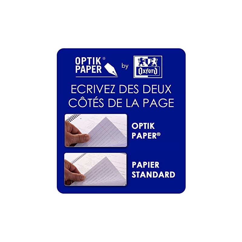 Oxford Ring Book Deposits, DIN A4, Checkered