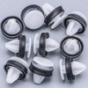 Rexka 10pcs Wheel Arch Door Moulding Trim Retainer Clip for