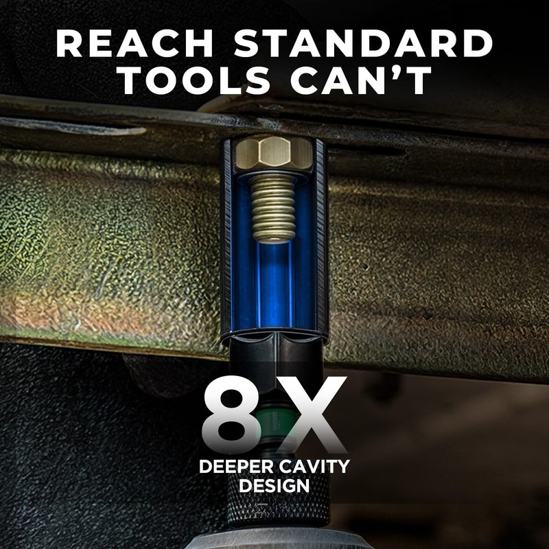 toolant Deeper Nut Driver Set, Impact Nut Driver for Drill