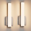 Aoceley 15.7 Inches Modern Bathroom Led Wall Sconces,18W 3000K Hardwired