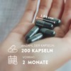 Organic Spirulina Powder and Chlorella Algae Capsules - [1800 mg]
