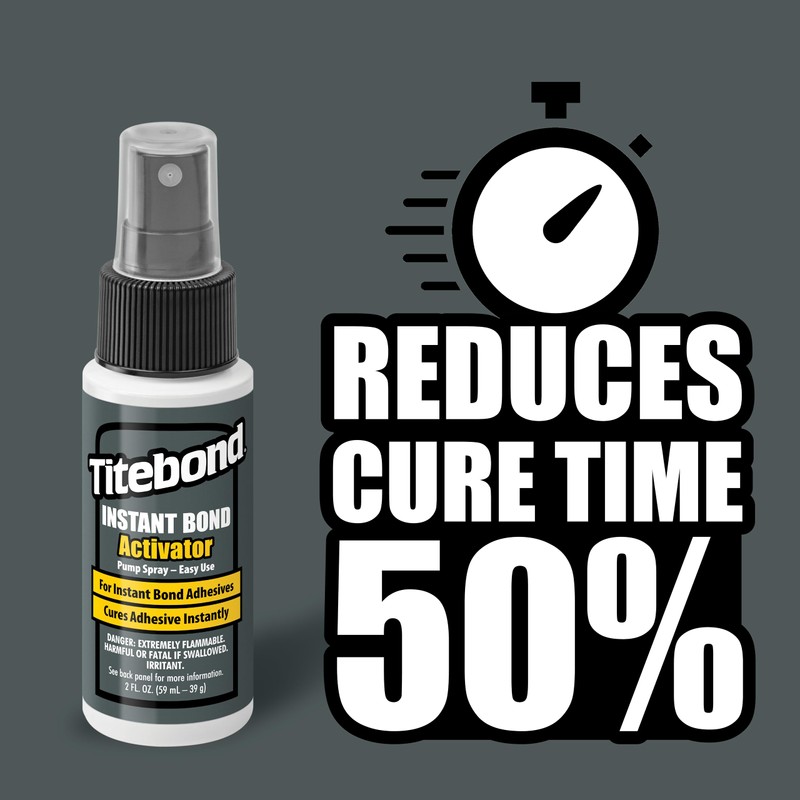 Titebond Franklin International 6311 Instant Glue Activator, 2-Ounce, 2 Oz,