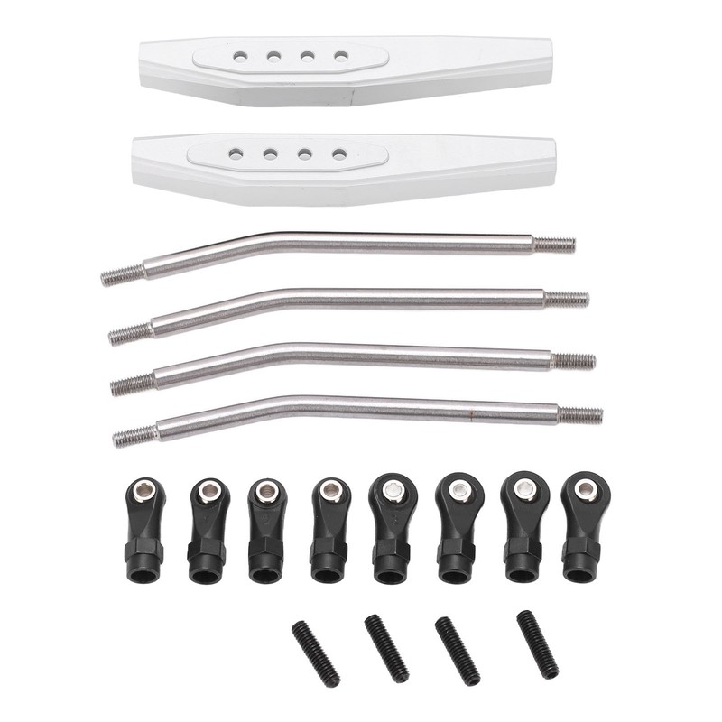 RC Metal Rear Trailing Arms with Suspension Linkage Link Rod