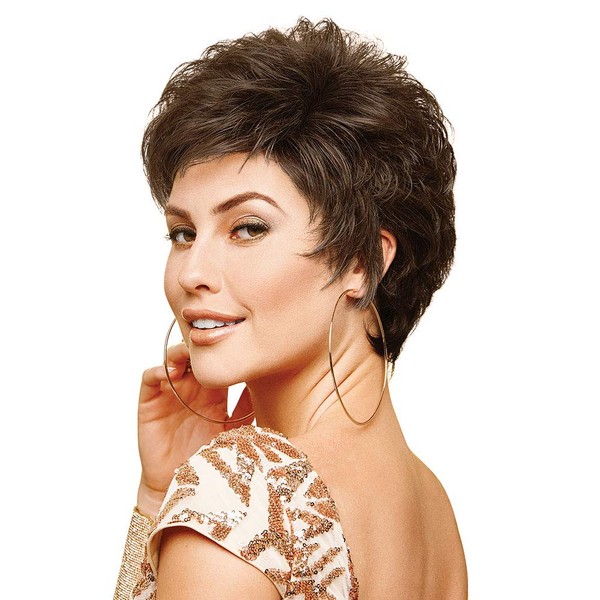 Raquel Welch Instinct Short Layered Shag Wig By Hairuwear, Petite/average