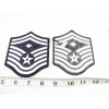 New Pair US Air Force USAF 3.5" SMSgt First Sergeant