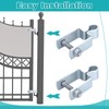 Dansydaisy 2 Pcs 1-1/2" x 1-1/2" Square Post Female Hinges