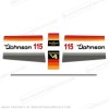 Discontinued Decals Fits Johnson 1978 115hp V4 Decals