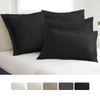 Today’s Home Pillow Shams Soft Microfiber Tailored Classic Styling, Standard,