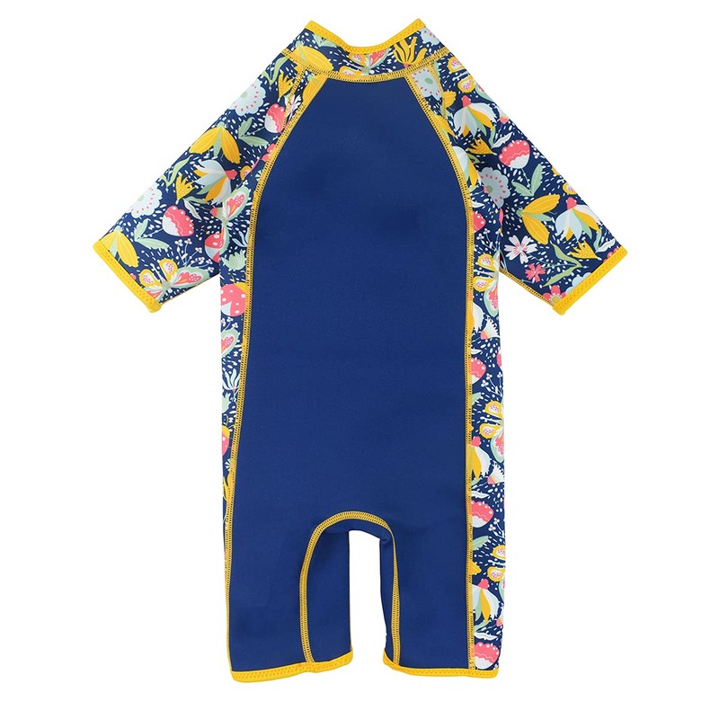 Splash About Girls Kids Shorty Wetsuit, Garden Delight, 2-4 Years
