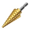 Audiophan Step Drill Reamer Hex Drill Bit 4-22mm