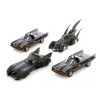 Jada Toys BOX OF 12 CLASSIC BATMOBILE ASSORTMENT 1/32 DIECAST