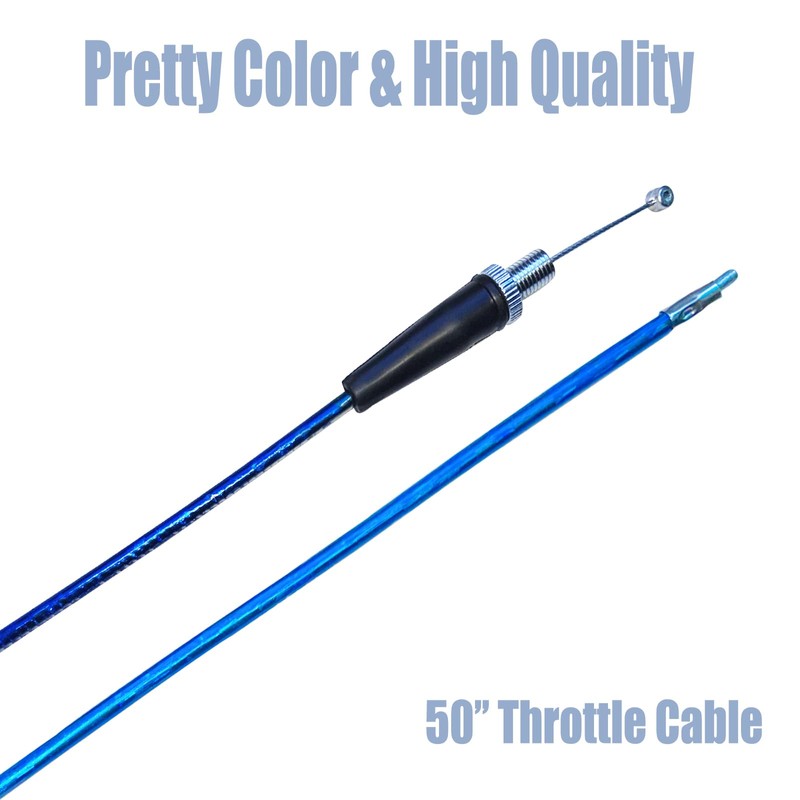 YRHHBYH 50'' Throttle Cable for Mini Bike Predator 212 79cc